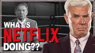 ERIC BISCHOFF has QUESTIONS about NETFLIXs VINCE McMAHON series [upl. by Oesile]