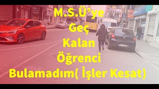 MSÜye Geç Kalan Öğrenci Bulamadım Yemeksepetinde Kuryelikten 1 Haftada Ne Kadar Kazandım [upl. by Eojyllib807]