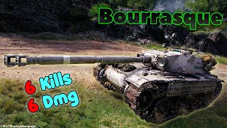 BatChâtillon Bourrasque  6 Frags 6K Damage Master by player pikaonCOPIUM [upl. by Chretien]