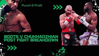 Boots Ennis v Chukhadzhian Post Fight Breakdown Punch amp Profit [upl. by Hgielah]