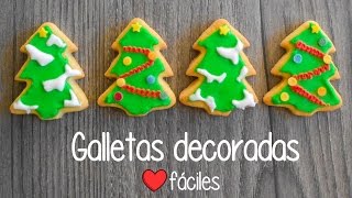 Galletas de mantequilla decoradas [upl. by Oisorbma]