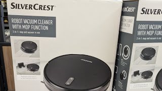 LidlSilvercrest Robot 2 in 1 Vacuum and mop cleanerhow to removeopen the dust drawtray lidl [upl. by Alyal771]