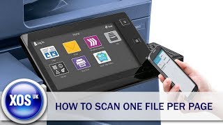 How to Scan a File Per Page on a Xerox MFP Altalink [upl. by Yelsgnik]