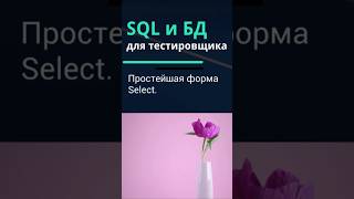 SQL и базы данных для тестировщика Простейшая форма SELECT [upl. by Urbani387]