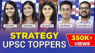 Strategy UPSC Toppers  UPSC Toppers Success Stories  ForumIAS [upl. by Croft]