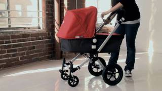 bugaboo cameleon demo  using the carrycot [upl. by Ahsirek]