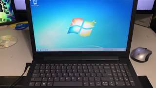 How To Install Windows 7 On a Lenovo Ideapad 13015AST [upl. by Aruasor459]