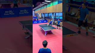 Table tennis forehand looping  clean crisp and powerful 💪🏓 [upl. by Nosyerg]