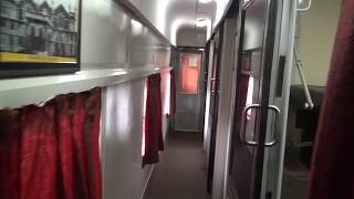 ROYAL FIRST CLASS AC RAJDHANI Coach Interior Indian Railways [upl. by Klinges926]