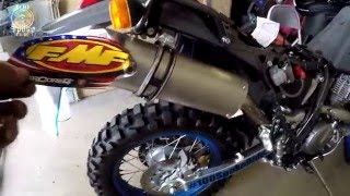 DR650 Update FMF Exhaust Procycle Breathe Easy Kit part 1 [upl. by Tiras]