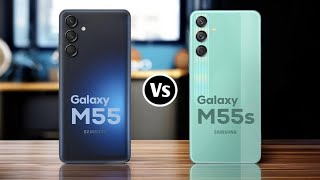 Samsung Galaxy M55 Vs Samsung Galaxy M55s [upl. by Ycat]