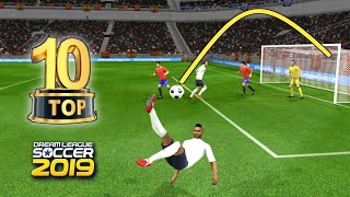 TOP 10 BEST GOALS OF TOP 5 INTERNATIONAL TEAM 🔥 DREAM LEAGUE SOCCER 2019 [upl. by Cornell75]