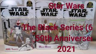 Star Wars  The Black Series 6 inch 2021  50th Anniversery Lucasfilm  Teil 1 [upl. by Emmalee]