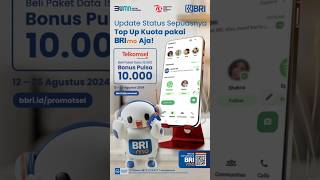 Top up kuota pakai BRImo aja bbriidpromotsel BRImo BRImoMudahSerbaBisa [upl. by Jovia105]