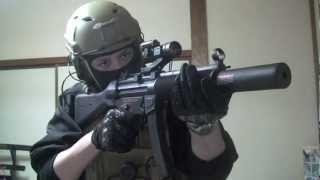 MP5 SD5 Tokyo Marui Airsoft Brasil [upl. by Monahon930]