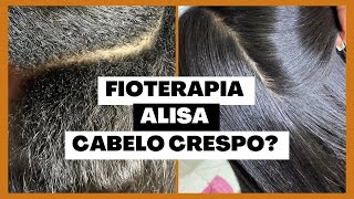 FIOTERAPIA EM CABELO CRESPO SONHOS DA MARIANE [upl. by Jerold]