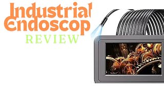 My Honest Review For Industrial Endoscope Borescope Camera with Light 43 LCD Screen HD [upl. by Schwinn]