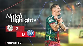 Match Highlights  Mohun Bagan Super Giant 30 Jamshedpur FC  MW 9  ISL 202425 [upl. by Ddat237]