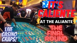 Live Casino Craps The Final Round at The Aliante Casino North Las Vegas [upl. by Eesyak]