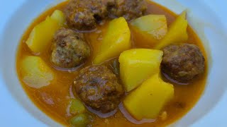 PATATAS con ALBÓNDIGAS [upl. by Aisat97]