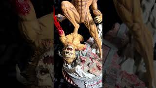 Attack on Titan Eren Yeager Statue by YOYO Studio attackontitan statue shorts [upl. by Tarr]