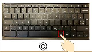 Larobase sur clavier du Chromebook Acer [upl. by Rosario]