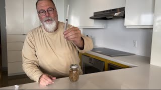 Mushroom Growing Step 2 Inoculate Jars [upl. by Rossi]