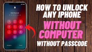 How To Unlock Any iPhone Without Passcode And Computer  How To Bypass iPhone Screen Passcode [upl. by Galang472]