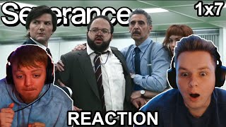 INSANE REVEAL Severance 1x7 REACTION  quotDefiant Jazzquot [upl. by Dud]