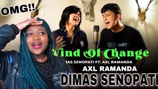 ScorpionsWind Of Change Cover Dimas Senopati feat AXL RAMANDA REACTION [upl. by Nadine]