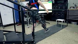 Continuous Control of a Powered Prosthetic Leg over a MultiActivity Circuit Fast Trial [upl. by Jamill]