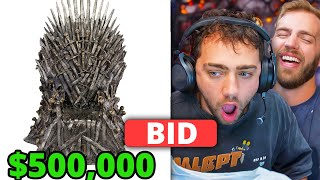 I Try Bidding in a Game of Thrones AUCTION [upl. by Anifares44]