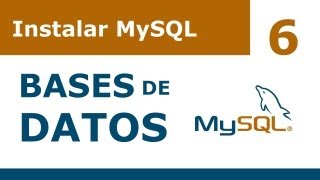 Curso Bases de Datos en MySQL  6 Instalar MySQL [upl. by Ewell771]