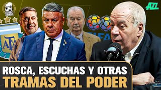 FERNANDO MITJANS EN FÚTBOL Y TRANSAS GRONDONA LA FIFA MACRI LAS ESCUCHAS Y EL DOPING DE MARADONA [upl. by Aronos697]