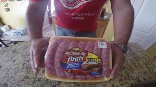 Howto cook bratwurst sausages  quick and easy [upl. by Assert]