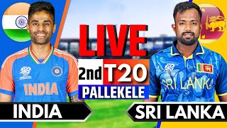 India vs Sri Lanka 2nd T20  Live Cricket Match Today  IND vs SL Live Match Today  IND vs SL [upl. by Am]