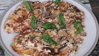 French chicken escalope মুরগির মাংসের স্ক্যালপ [upl. by Anu494]