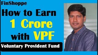 How to Earn 1 Crore with VPF  Retirement Plan with PF [upl. by Florian]