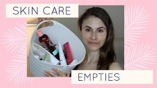 Skin care empties from winter 201819 Dr Dray [upl. by Vladamar]