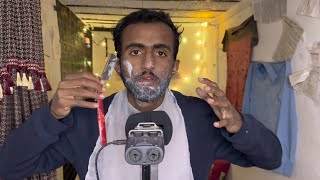 ASMR Fast And Aggressive Real Shaving 🪒 [upl. by Attelliw]