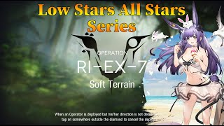 Arknights RIEX7 Guide Low Stars All Stars [upl. by Okimuk]