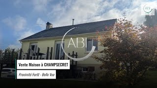 Vente Maison à CHAMPSECRET  142000 € [upl. by Rew]