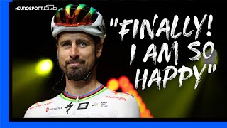 quotThe Show Must Go Onquot  Peter Sagan Reflects On Stage Wins After Final Tour de France  Eurosport [upl. by Merrie]