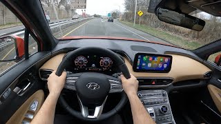 2023 Hyundai Santa Fe POV TEST DRIVE [upl. by Evangelina63]