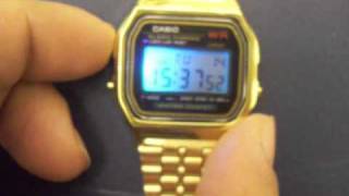 orologio watch casio A158 A158 A159 A159 retro vintage [upl. by Fancie618]