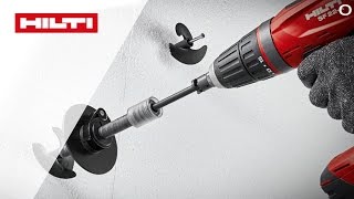 ANLEITUNG zur Installation des THelix  Hilti ETICS Anchor [upl. by Ranip]