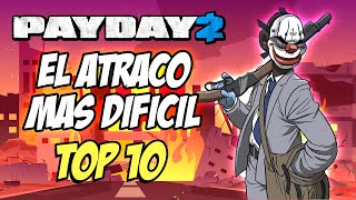 PAYDAY 2 LOS MAPAS MAS DIFÍCILES en ASALTO y SIGILO [upl. by Auburta]