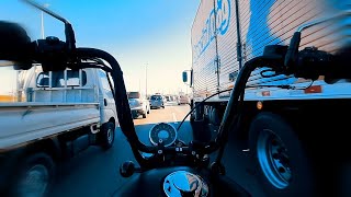 Heavy Traffic  Royal Enfield Meteor 350cc POV [upl. by Vary]