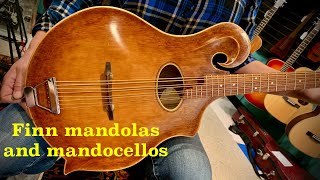 Finn mandolins mandolas and mandocellos [upl. by Naynek2]