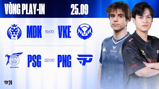 MDK vs VKE BO3  PSG vs PNG BO3  CKTG 2024  Vòng Playin  25092024 [upl. by Eelyr464]